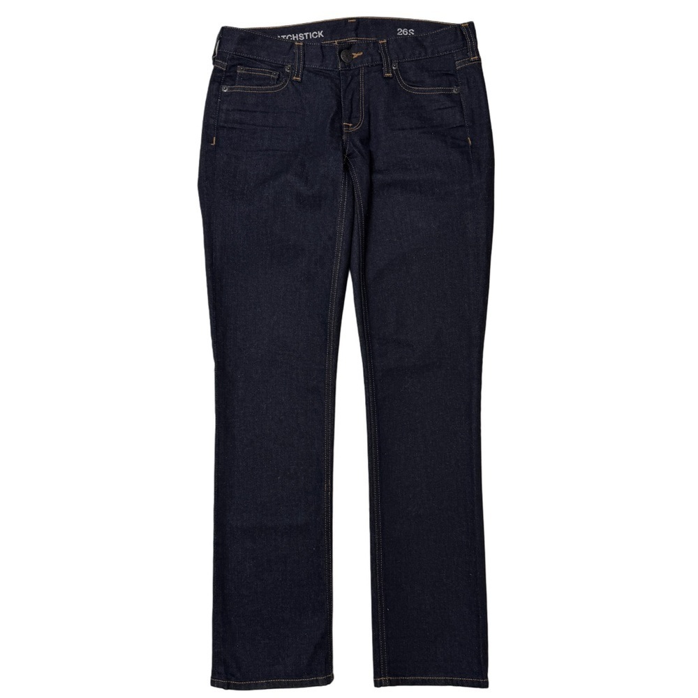 {J. Crew} "Matchstick" Short Petite Dark Blue Low Rise Skinny Leg Denim Jeans